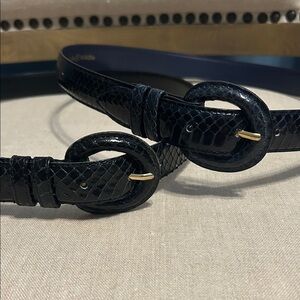 Vintage Crown Pacific Snake Skin Belts